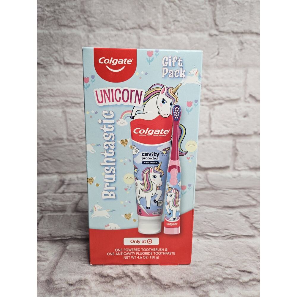 colgate unicorn brushtastic gift pack Kids Electric Toothbrush
